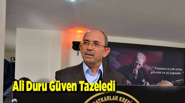 Ali Duru Güven Tazeledi