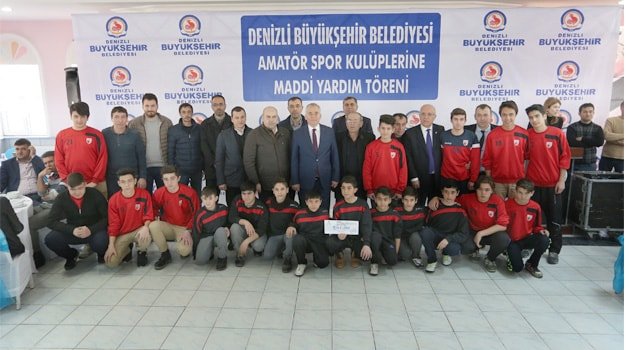 Amatör kulüplere Büyükşehir desteği sürüyor