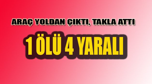 ARAÇ KONTROLDEN ÇIKTI