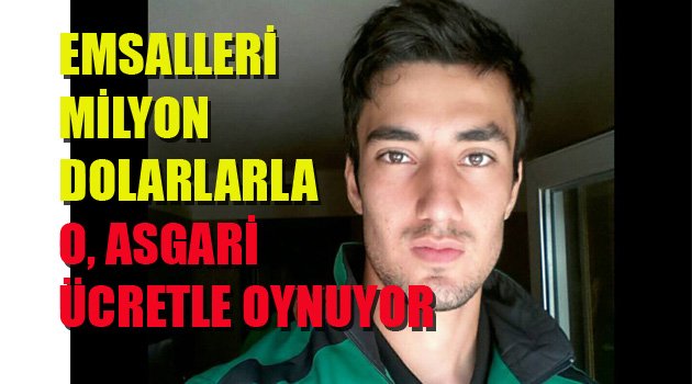 ASGARİ ÜCRETLİ FUTBOLCU