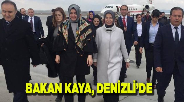 BAKAN KAYA  DENİZLİ’DE