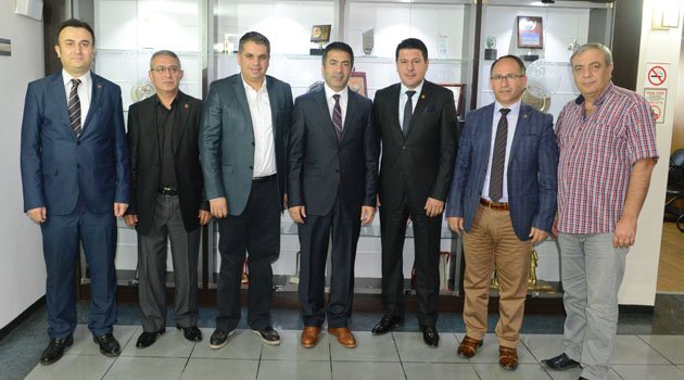 Başkan Erdoğan’ı, Denizli Gazeteciler Cemiyeti ziyaret etti