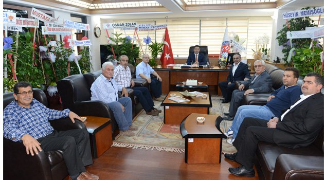Başkan Erdoğan’ı, Denizli Tamirciler ve Tornacılar Odası ziyaret etti