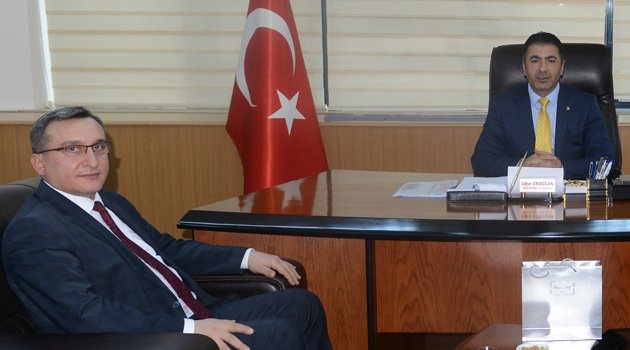 Başkan Erdoğan’ı, SGK Müdürü Mersin ziyaret etti