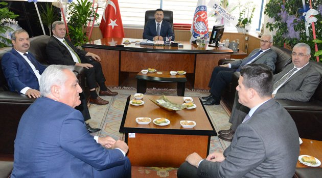 Başkan Erdoğan, Kaymakam Şükrü Görücü ve Milli Eğitim Müdürü’nü ağırladı