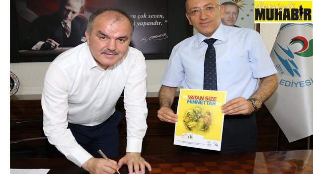 BAŞKAN GÜRLESİN’DEN ASKERE, MORAL MEKTUBU
