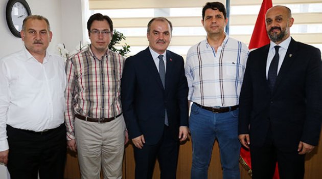 Başkan Gürlesin’den Memişoğlu’na ziyaret