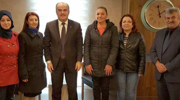 BAŞKAN GÜRLESİN’E OKUL YÖNETİCİLERİNDEN TEŞEKKÜR