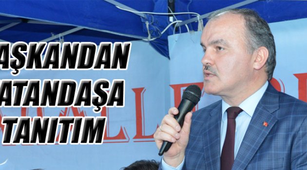 BAŞKAN GÜRLESİN SEMT POLİKLİNİĞİNİ ANLATTI