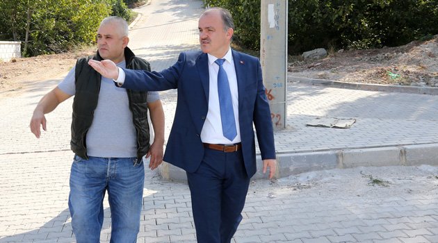 BAŞKAN GÜRLESİN TEKKE MAHALLESİNDE