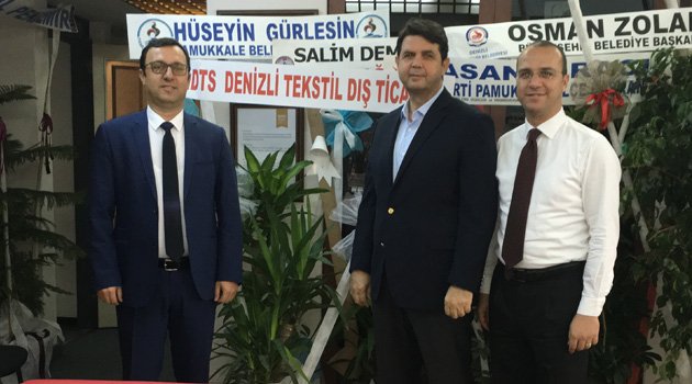 Başkan Memişoğlu’na DTS İhracat ve DETGİS’ ten ziyaret