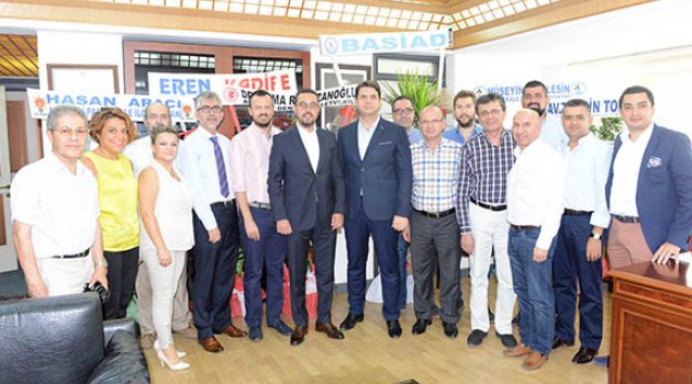 Başkan Memişoğlu’na “hayırlı olsun” ziyaretleri
