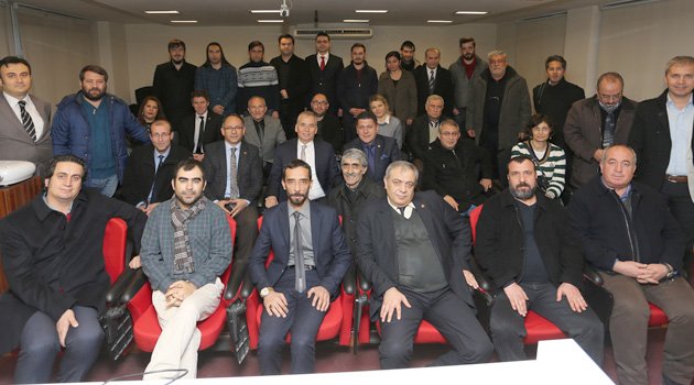 Başkan Zolan’dan gazetecilere ziyaret