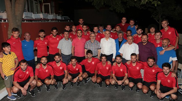 Başkan Zolan’dan sezon öncesi moral ziyareti