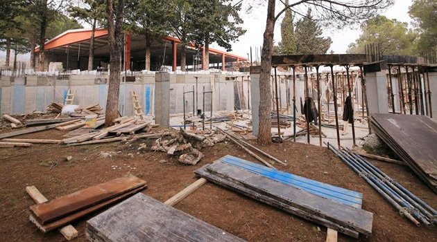 BAŞKARCI KIR DÜĞÜN SALONU YÜKSELİYOR