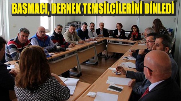 BASMACI, STK'LARLA GÖRÜŞTÜ