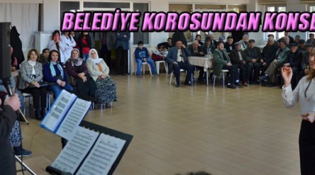 BELEDİYE KOROSUNDAN KONSER