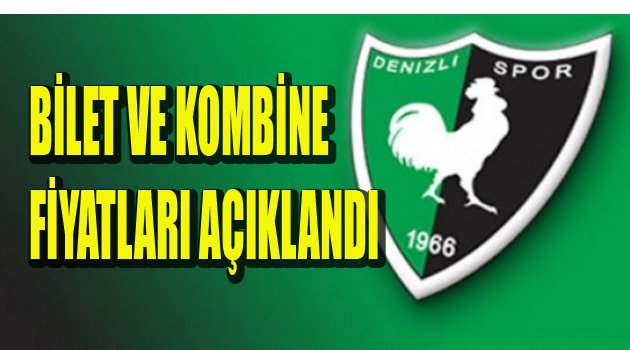 BİLET VE KOMBİNE FİYATLARI BELLİ OLDU...