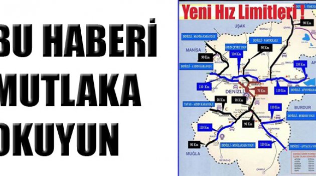BU HABERİ MUTLAKA OKUYUN
