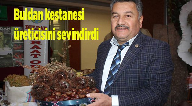 Buldan kestanesi üreticisini sevindirdi