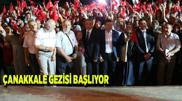Bursa-Çanakkale Tarihe Yolculuk Başlıyor