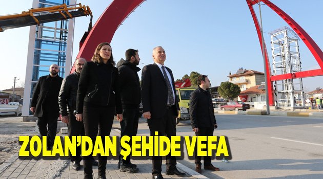 Büyükşehir’den şehide büyük vefa