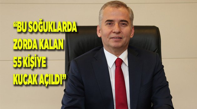 Büyükşehir evsizlere kucak açmaya devam ediyor