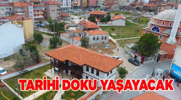 Büyükşehir ile tarihi sokak dokusu yaşatılıyor
