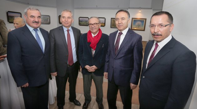 Büyükşehir, ünlü ressam Gökçebağ’ı hemşehrileriyle buluşturdu