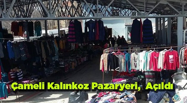 Çameli Kalınkoz Pazaryeri Açıldı