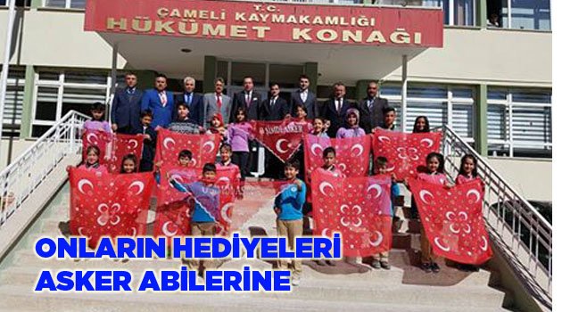 Çameli'den Türk Askerine Selam