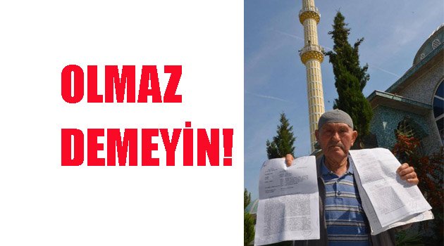 CAMİ KLİMASINA CEZA!