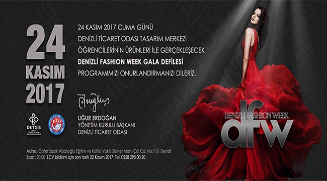 DENİZLİ FASHION WEEK GALA DEFİLESİ