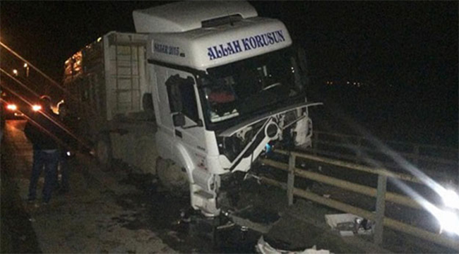 ACIPAYAM’DA TIR KAZASI UCUZ ATLATILDI