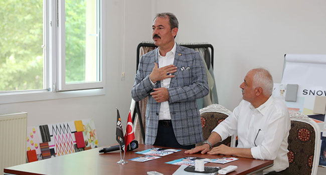 TİN, FABRİKA ÇALIŞANLARI İLE BULUŞTU