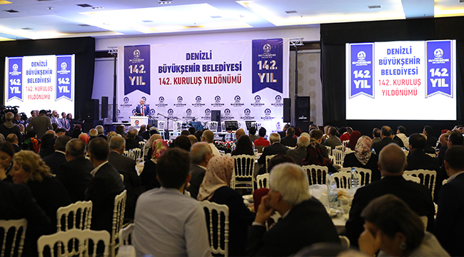 BÜYÜKŞEHİR'İN 142. YIL GURURU