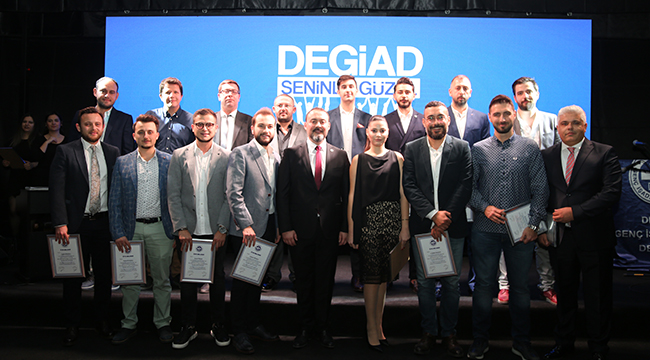 DEGİAD'A 104 YENİ ÜYE TÖRENLE KATILDI
