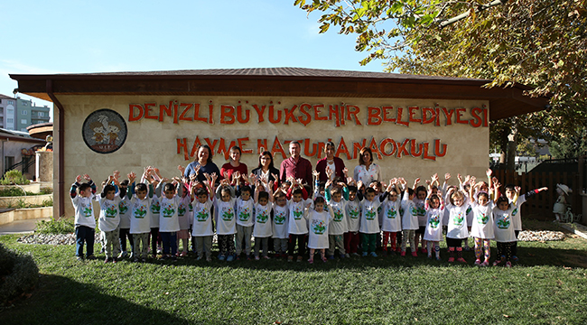 BÜYÜKŞEHİR ÇOCUKLARA ÇEVRE BİLİNCİ AŞILIYOR