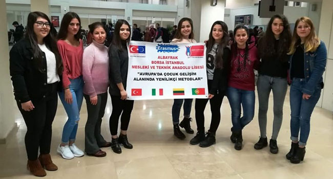 MESLEKİ EĞİTİM ÖĞRENCİLERİ AVRUPA’DA STAJ YAPTI