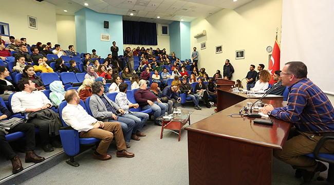REKTÖR BAĞ, ‘Bİ KAHVE SOHBETİ’NİN KONUĞU OLDU