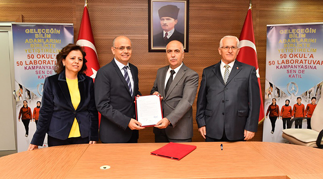 EĞİTİME HAYIRSEVER KATKISI DEVAM EDİYOR