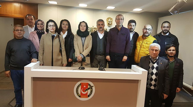 AK PARTİ’DEN DGC’YE ZİYARET