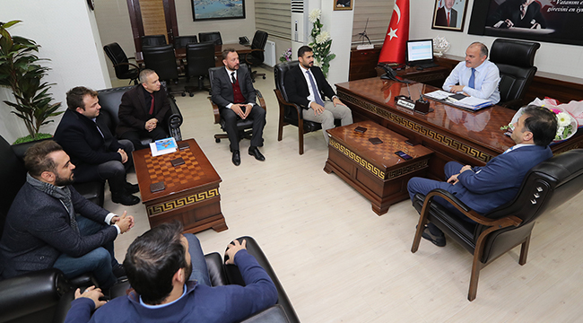 PAÜMED’DEN BAŞKAN GÜRLESİN’E ZİYARET