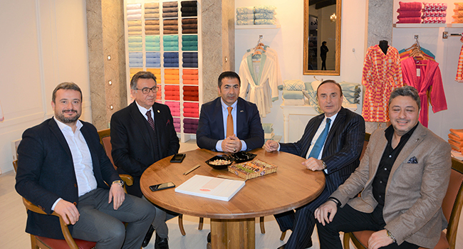 DTO HEYETİ, İHRACATÇI FİRMALARI ZİYARET ETTİ