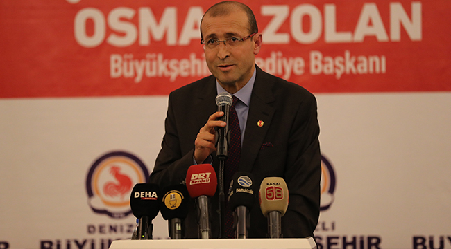BAŞKAN ZOLAN, DENİZLİ BASINI İLE BULUŞTU