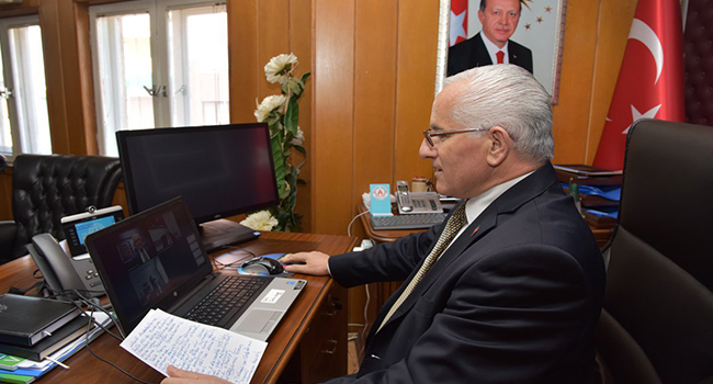 OĞUZ E-KONFERANSLA DÖNEMİ DEĞERLENDİRDİ