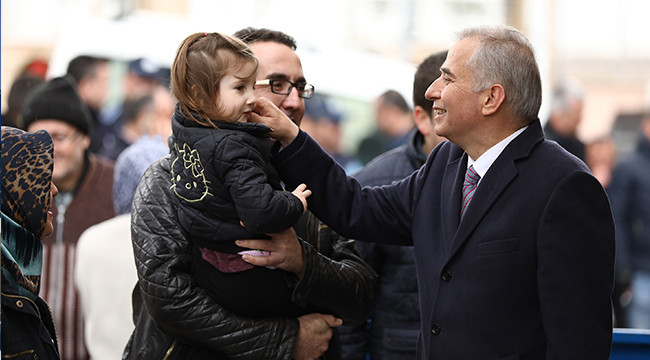 BABA OCAĞINDA COŞKUYLA KARŞILANDI