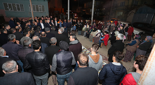 BABA OCAĞINDA COŞKUYLA KARŞILANDI