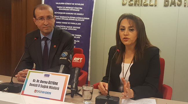 ÖZTÜRK, SAĞLIKTAKİ YENİLİKLERİ ANLATTI