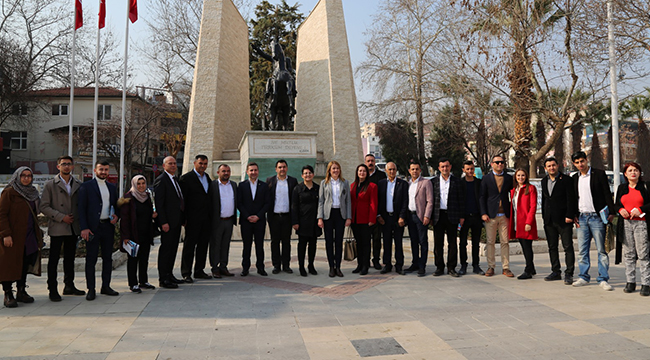 Doğan’a Çınar ve Lise Caddesi’nde Sıcak Karşılama